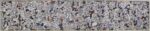 Jean Dubuffet, Nunc Stans, 16 maggio–5 giugno 1965, pittura vinilica su tela, 3 pannelli, 161,9 x 274 cm ognuno. Solomon R. Guggenheim Museum, New York © Jean Dubuffet, VEGAP, Bilbao, 2022