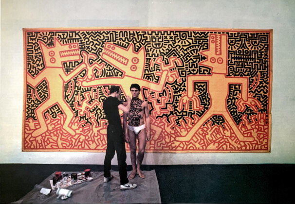 Keith Haring e Lucio Amelio, 1983