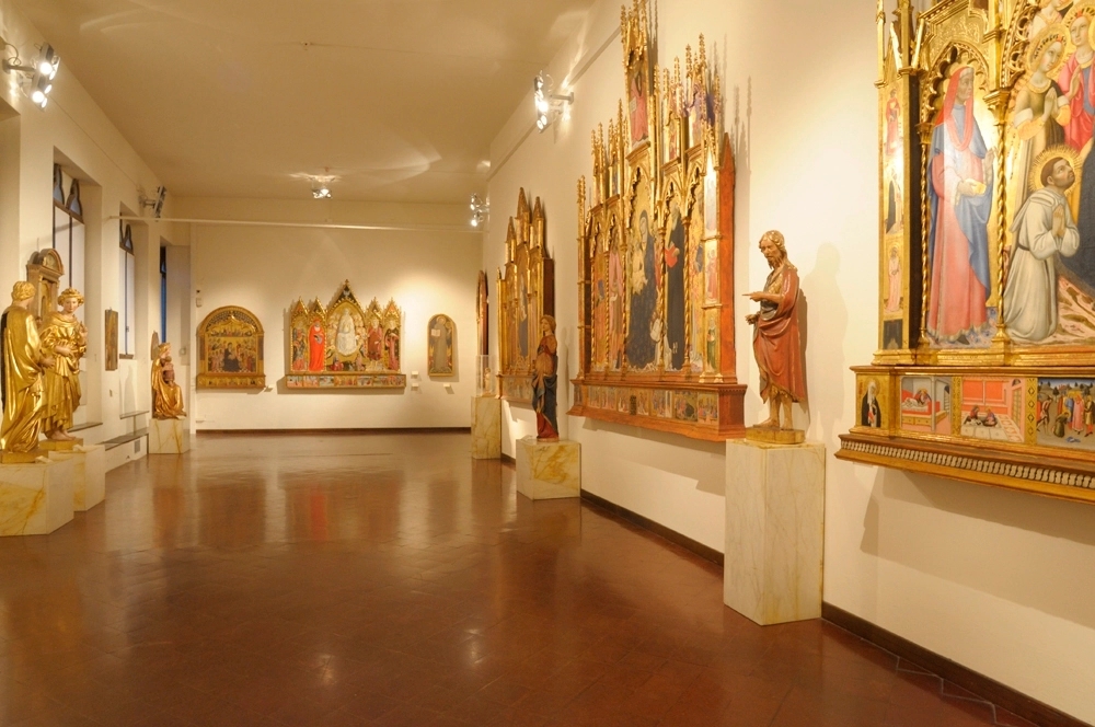 La Sala di Sano di Pietro alla Pinacoteca Nazionale di Siena