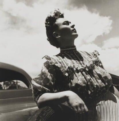 Leo Matiz, Frida, Messico, 1946. Stampa alla gelatina d'argento