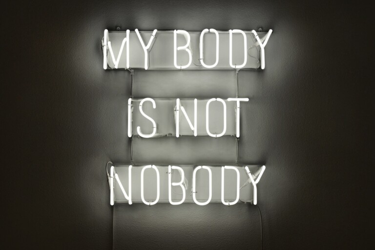 Loredana Longo, My body is not nobody. Photo credits Fausto Brigantino