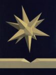 Lucio Saffaro, La stella di Origene (opus CCXCII), 1991, olio su tela. Fondazione Saffaro, Bologna