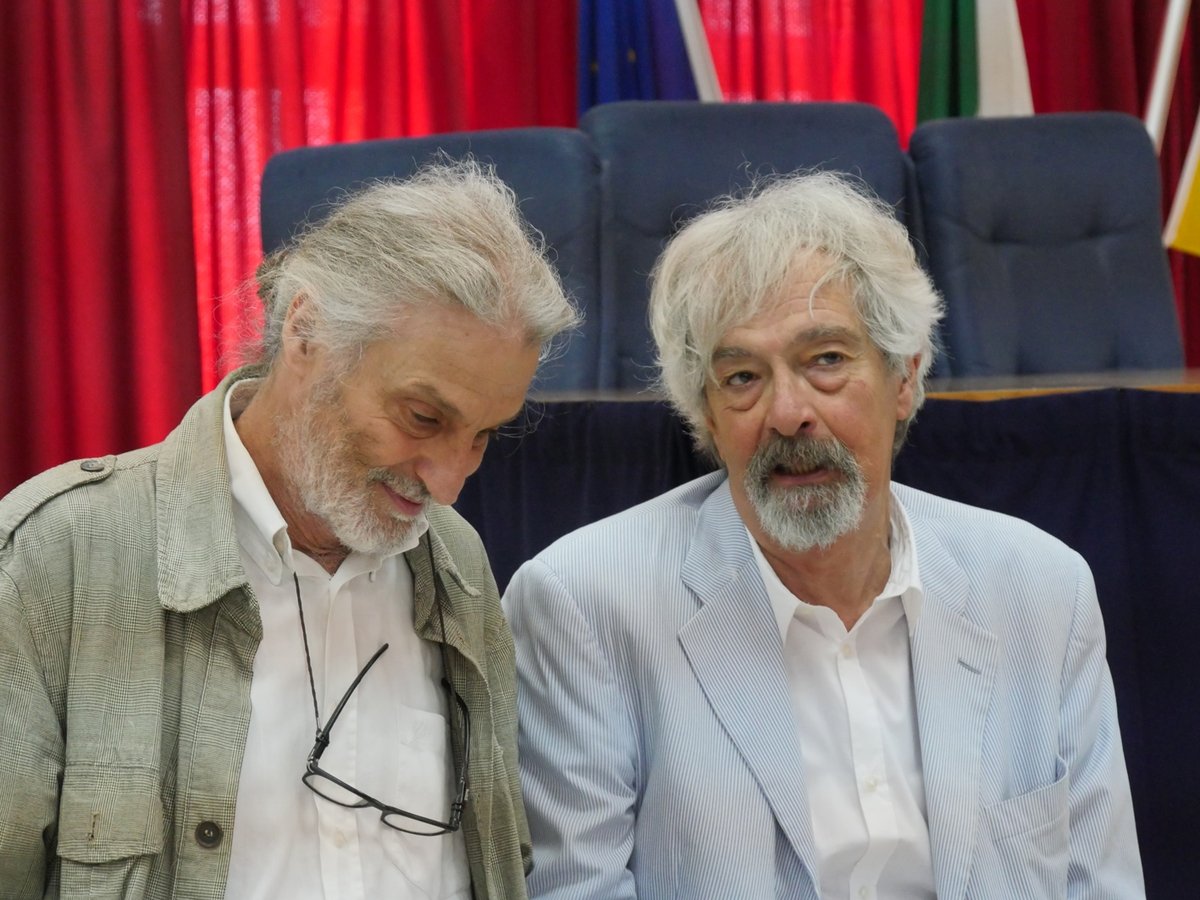 Marcello Faletra e Alessandro Dal Lago, Siracusa, 2017 © Archivio Marcello Faletra