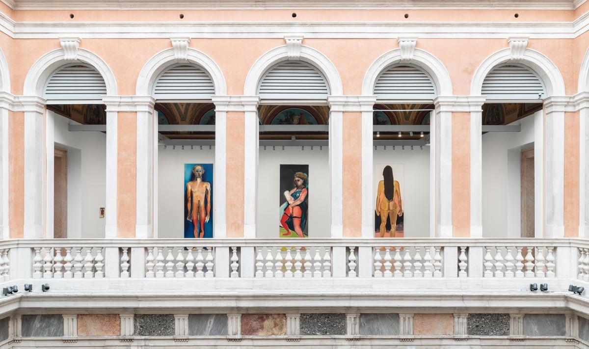 Marlene Dumas. Open End. Exhibition view at Palazzo Grassi, Venezia 2022