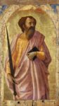 Masaccio, San Paolo (dal Polittico del Carmine), 1426. Pisa, Museo Nazionale di San Matteo. Su concessione del Ministero della Cultura – Direzione regionale Musei della Toscana, Firenze