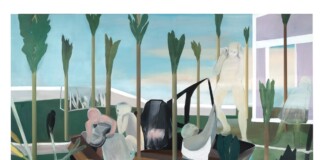 Maurizio Pierfranceschi, Pianto degli alberi, 2021, olio su tela, cm 135 x 220