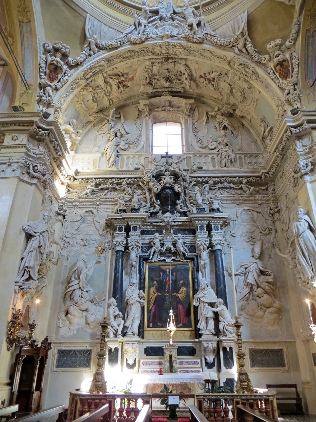 Monumento Beccaria, Chiesa di San Vitale, Parma