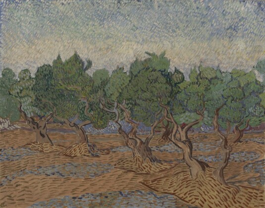 Vincent van Gogh, Olive Grove, November 1889, oil on canvas, 73,2 × 92,2 cm, Van Gogh Museum, Amsterdam (Vincent van Gogh Foundation)