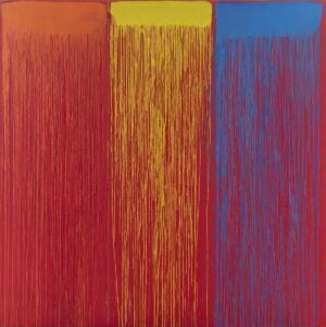 La pittura meditativa di Pat Steir in mostra a Roma