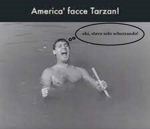 Pino Boresta, America facce Tarzan