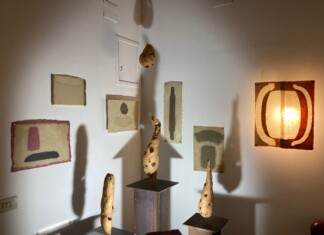 Roberto Mannino. Fluens Charta. Exhibition view at Spazio Atelier, Roma 2022