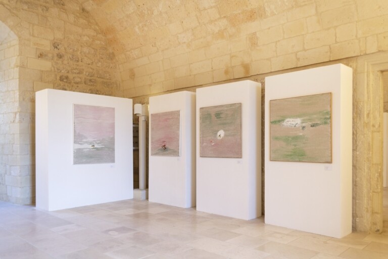 Romano Sambati. Dolore delle foglie. Exhibition view at Castello Carlo V, Lecce 2022. Photo Valeri Gaetani