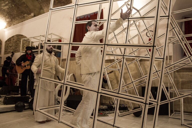 Spettacolo dentro il carcere di Volterra, ph Lorenza Cerbini