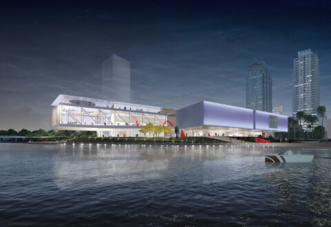 Tampa Museum of Art rendering of Centennial Renovation and Expansion. Image courtesy of Weiss:Manfredi.