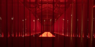 Teresa Margolles. Periferia dell’agonia. Exhibition view at Mattatoio – Padiglione 9B, Roma 2022. Photo Teresa Margolles. Courtesy the artist & Azienda Speciale Palaexpo Mattatoio