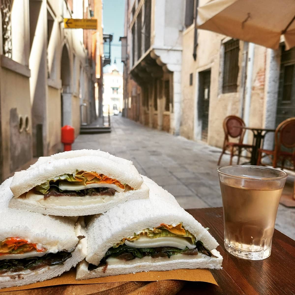 Tramezzini, Enoteca al Volto, Venezia