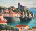 Tullia Socin, Baia di Lerici, 1933, olio su tela, 99x84 cm. Courtesy Fondazione Socin. Photo Fanni Fazekas