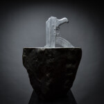 Jago, Excalibur, 2016, Marmo, 40x30x60 cm, Collezione privata Romano Oliveri, Photo by Jago