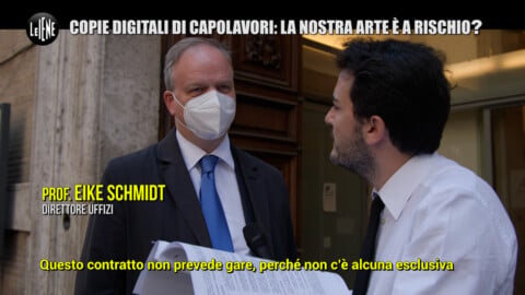 Screen del servizio di Marco Occhipinti e Antonino Monteleone a Le Iene