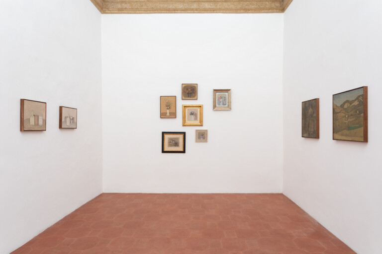 Giorgio Morandi, Il tempo sospeso, installation view, courtesy Galleria Mattia De Luca