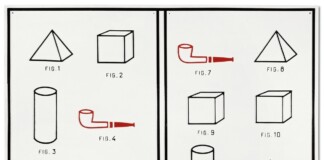 Marcel Broodthaers, Livre Tableau ou Pipes et formes académiques, 1970, plastica termoformata e verniciata © Succession Marcel Broodthaers _ 2022, ProLitteris, Zurich