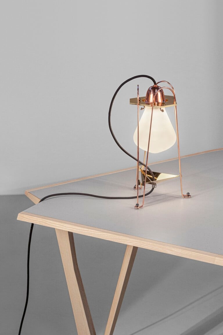 Umberto Riva Sud-Est Table Lamp, 2018 TAV 1 Dining Table, 2018 Edited by Giustini / Stagetti