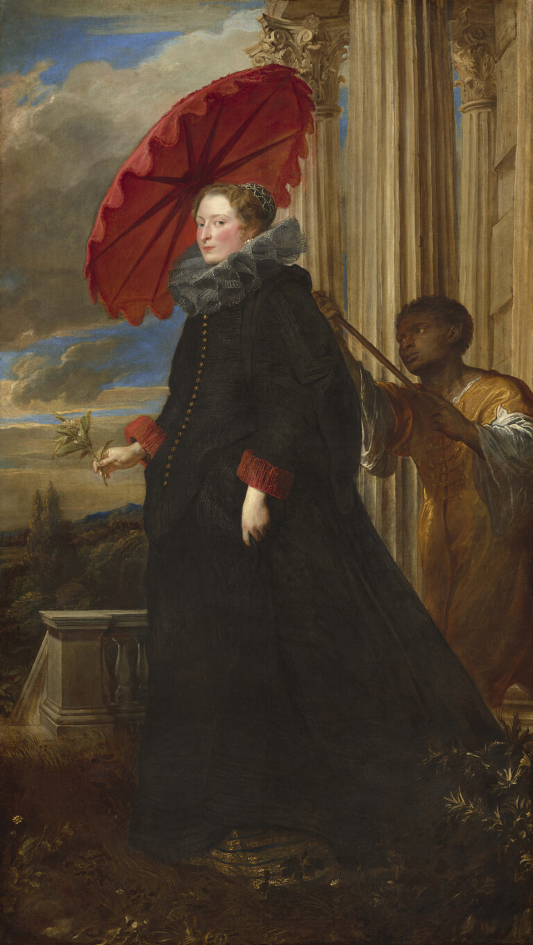 Antoon van Dyck, Elena Grimaldi Cattaneo, 1623, olio su tela, 242,9 x 138,5 cm. Washington D.C., National Gallery of Art, Widener Collection. Courtesy National Gallery of Art, Washington