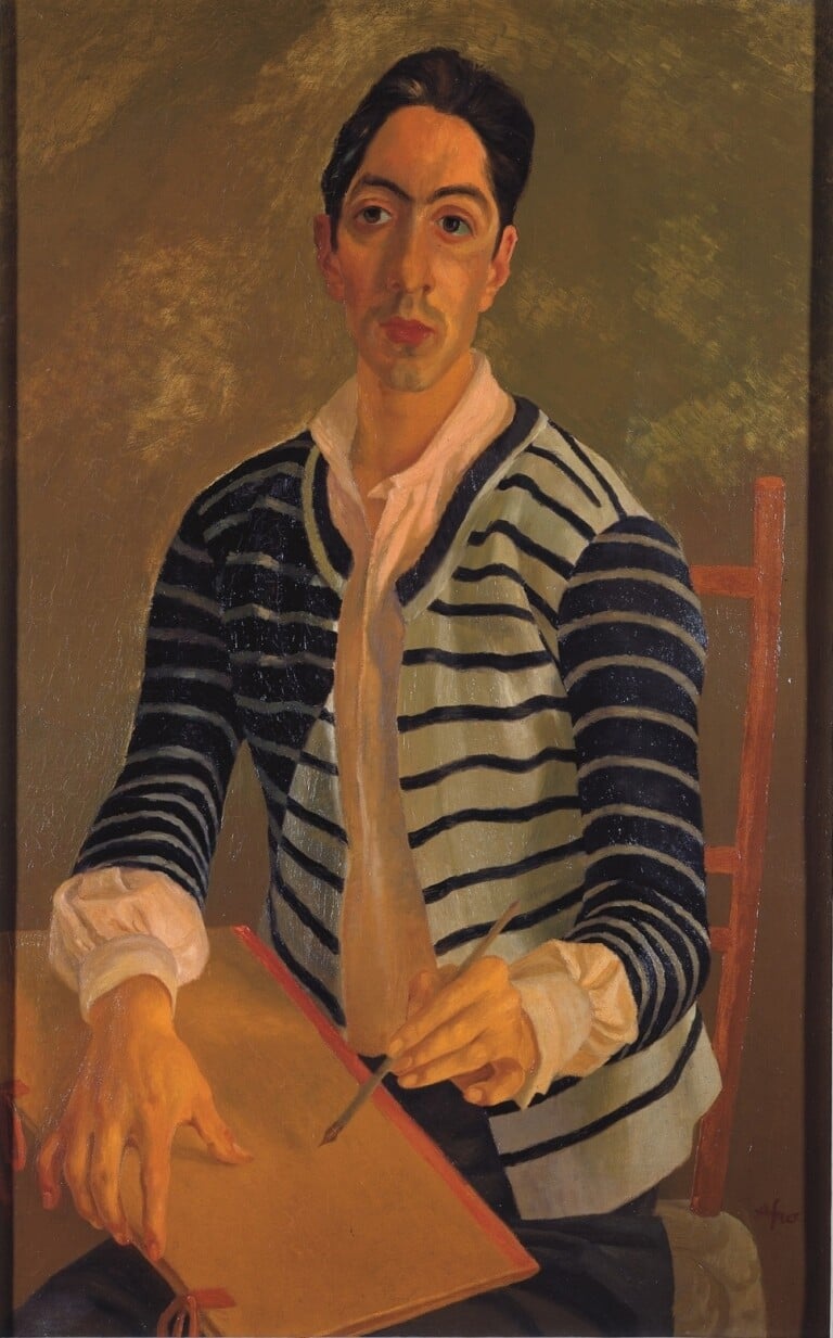 Afro, Autoritratto, 1936, olio su tela, cm 94x59. Galleria Nazionale d’Arte Moderna e Contemporanea, Roma