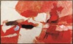 Afro, La scheggia, 1956, tecnica mista e olio su tela, cm 92 x 150,5. Fondazione Cariverona, Verona