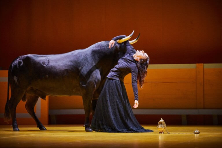 Angélica Liddell, Liebestod. Photo Christophe Raynaud de Lage