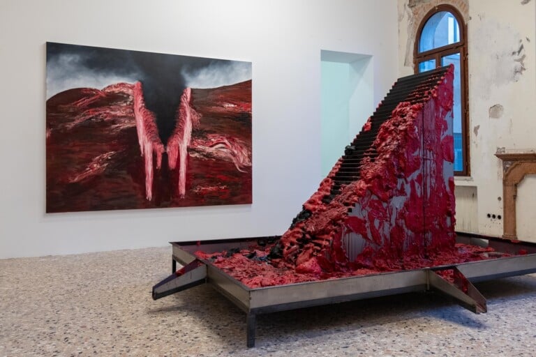 Anish Kapoor. Exhibition view at Gallerie dell'Accademia, Venezia 2022. Photo © Irene Fanizza