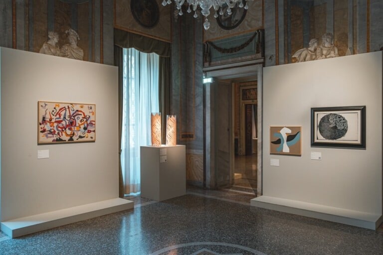 Astratte. Donne e astrazione in Italia 1930-2000. Exhibition view at Villa Olmo, Como 2022