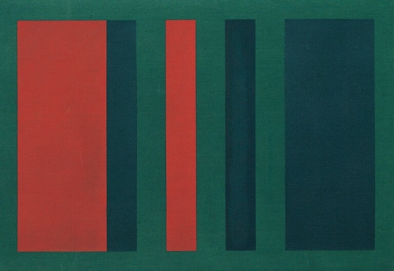 Carlo Ciussi, XXIV, 1976, 80x116x3,5 cm