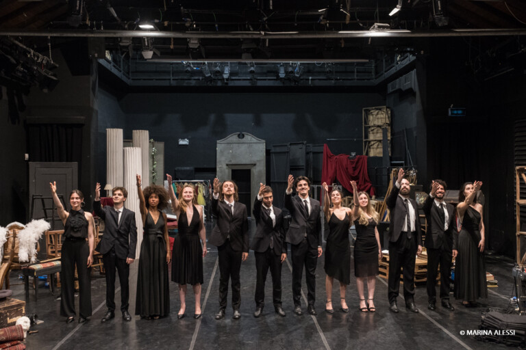 I diplomandi attori, Civica Scuola di Teatro Paolo Grassi ph Marina Alessi