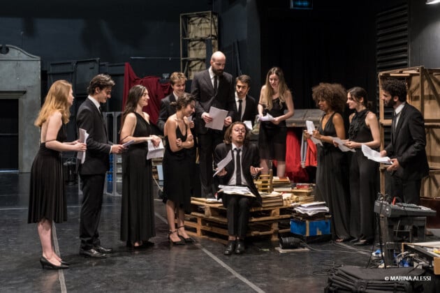 I diplomandi attori, Civica Scuola di Teatro Paolo Grassi ph Marina Alessi