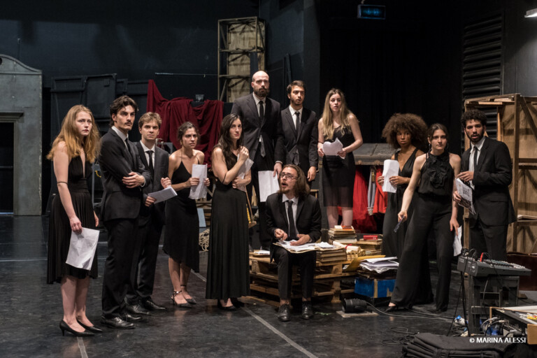 I diplomandi attori, Civica Scuola di Teatro Paolo Grassi_ph Marina Alessi