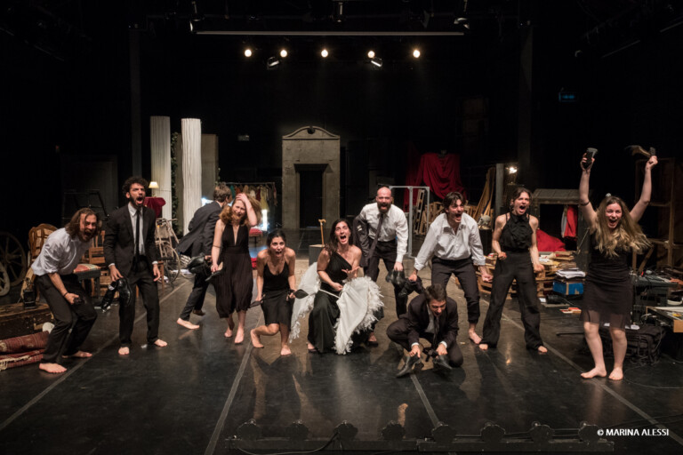 I diplomandi attori, Civica Scuola di Teatro Paolo Grassi ph Marina Alessi