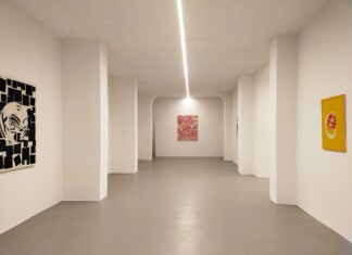 Domenico Bianchi. Mehr Licht. Exhibition view at Galleria Poggiali, Firenze 2022. Photo Valentina Silvestrini