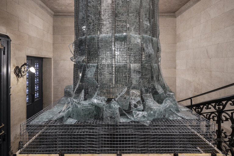 Edoardo Tresoldi Monumento Procuratie Vecchie Venezia © Roberto Conte 8 Intervista a Edoardo Tresoldi sull'installazione “Monumento” alle Procuratie Vecchie di Venezia