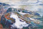 Edvard Munch, Winter Landscape, 1915. Oil on canvas. The Albertina Museum, Vienna – The Batliner Collection © The Albertina Museum, Vienna