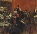Giovanni Boldini, Festa al Moulin rouge, 1885 ca., olio su tela, Musée d Orsay, Paris
