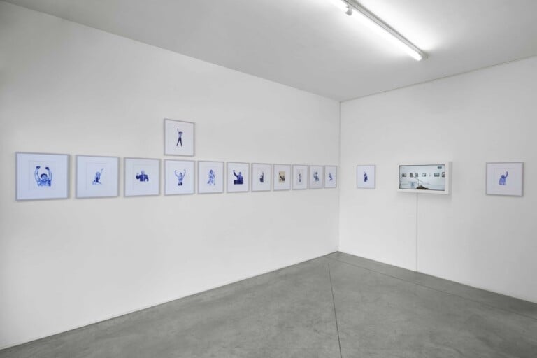 Giuseppe Stampone. Past to the Future. Exhibition view at Prometeo Gallery Ida Pisani, Milano 2022. Photo Filippo Ferrarese per OKNOStudio