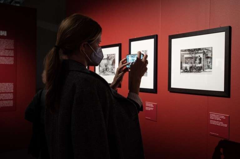 Henri Cartier-Bresson. Cina 1948-49 _ 1958. Exhibition view at MUDEC, Milano 2022. Photo © Jule Hering