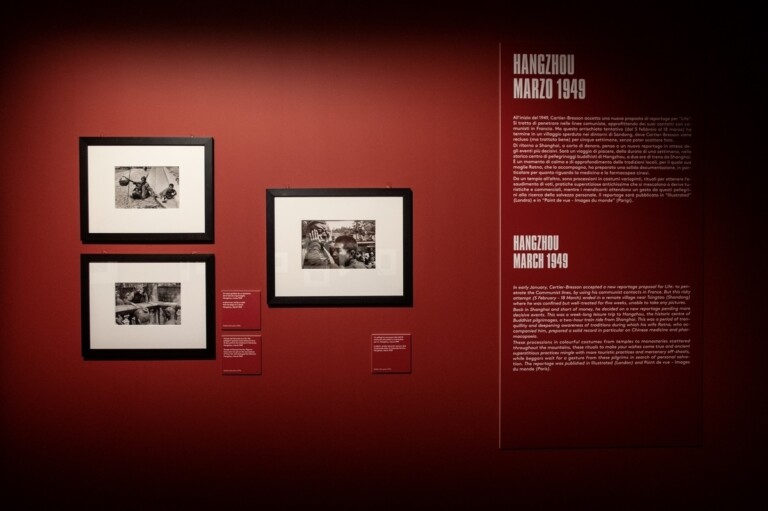 Henri Cartier-Bresson. Cina 1948-49 _ 1958. Exhibition view at MUDEC, Milano 2022. Photo © Jule Hering