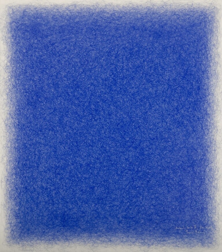 Irma Blank, Ur-Schrift – Avant-testo, 2003. Collezione privata, Brescia