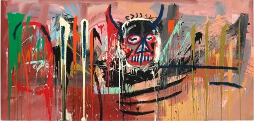 Jean-Michel Basquiat, Untitled (Devil) (1982). Courtesy of Phillips