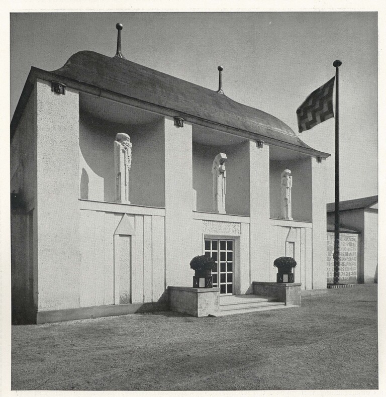 Josef Hoffmann, Padiglione per la Wiener Kunstschau, 1908. Photo © MAK