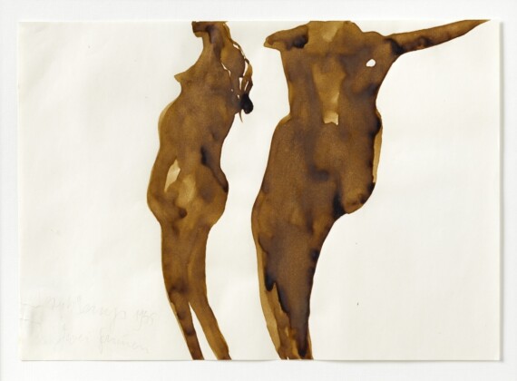 Joseph Beuys, Zwei Frauen, 1955. Photo Charles Duprat