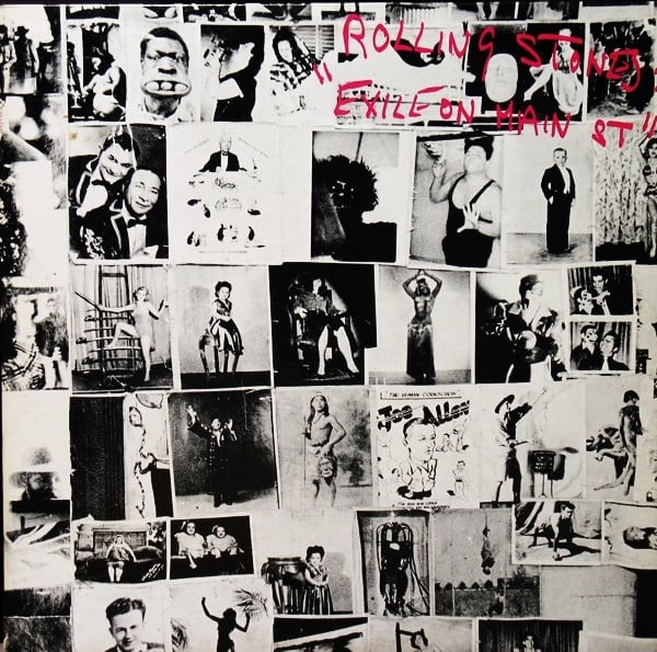 La copertina di Exile on Main Street (1972) dei Rolling Stones