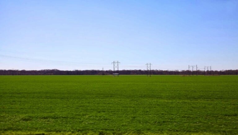 La pianura del Mississippi vista dalla Highway 61